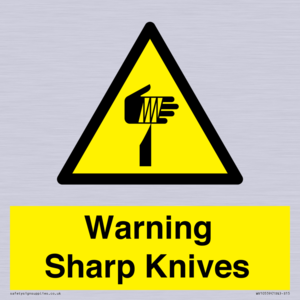 Warning Sharp Knives